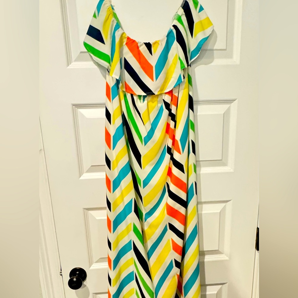 Women’s Colorful Large Maxi Dress